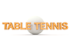 TABLE-TENNIS｜テーブルテニス - 文字｜イラスト｜無料素材