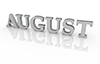 AUGUST ｜ August-Text ｜ Illustration ｜ Free material