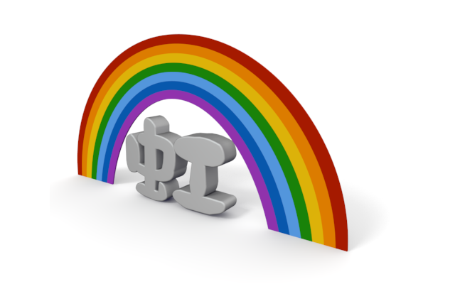 Rainbow / 3DCG / Seven Colors-Illustration / 3D Rendering / Word / Words / Photos / Clip Art / Free Material