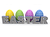 Easter ｜ Easter Eggs-Characters ｜ Illustrations ｜ Free Material