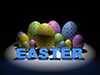 Easter ｜ Easter Eggs-Characters ｜ Illustrations ｜ Free Material