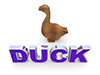 Duck ｜ Duck ｜ Character ｜ Illustration ｜ Free material