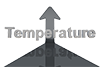 Temperature｜温度｜上がる/アップ - 文字｜イラスト｜無料素材