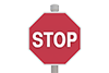 STOP ｜ Stop / Sign / Signboard-Text ｜ Illustration ｜ Free material